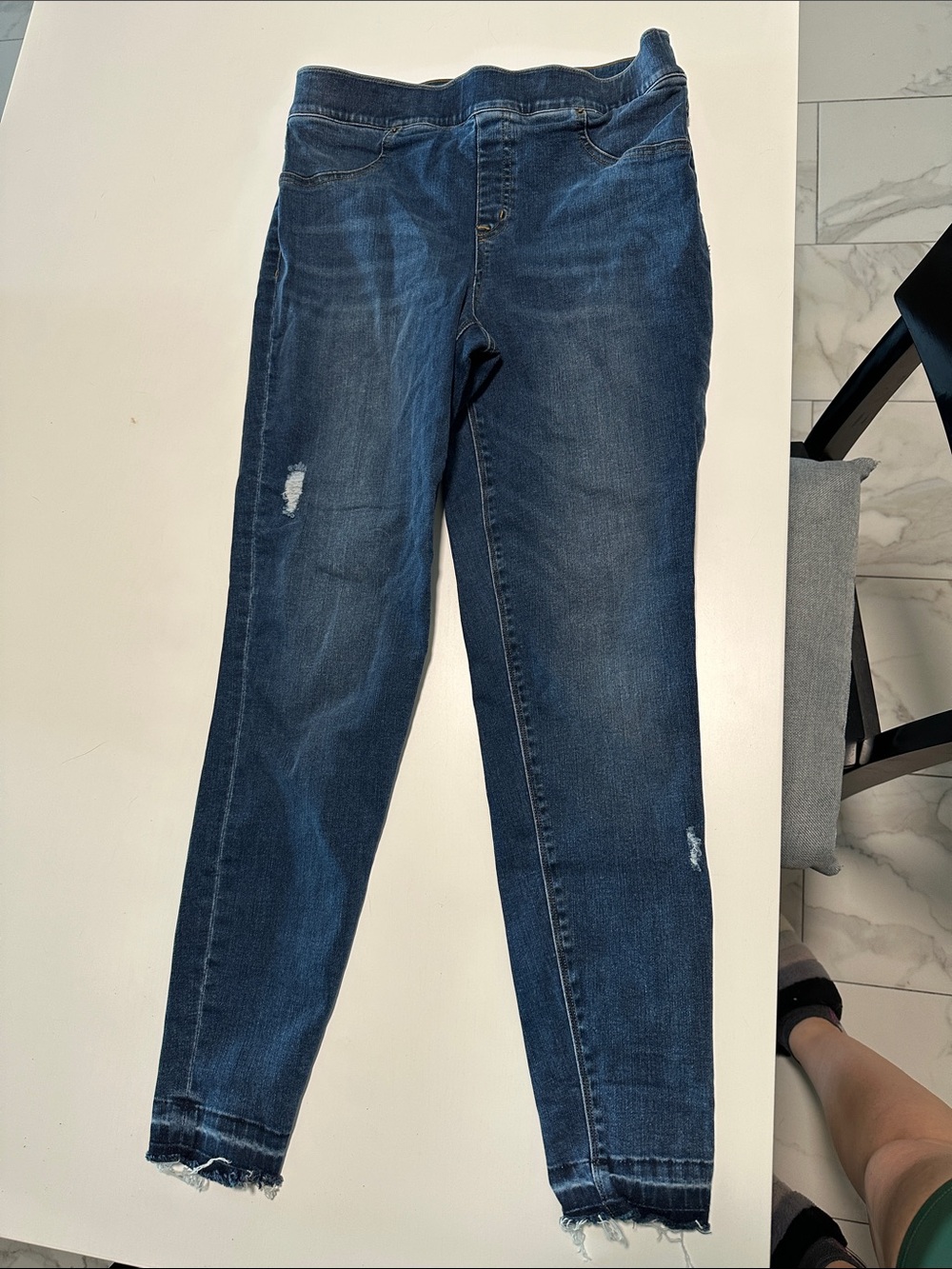 Spanx Jean Leggings Dark Blue Women’s